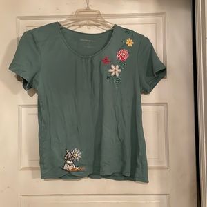 Disney Thumper & flowers tee